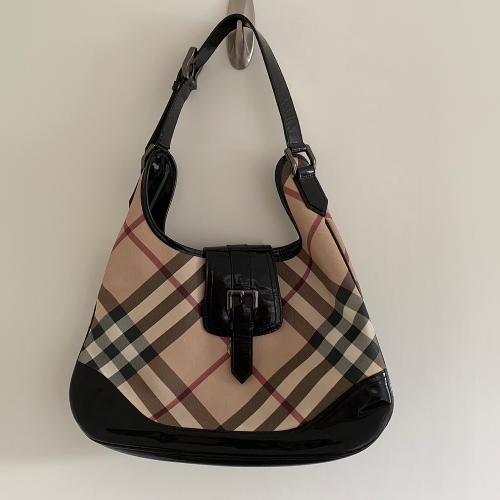 Burberry Nova Check Shoulder Bag